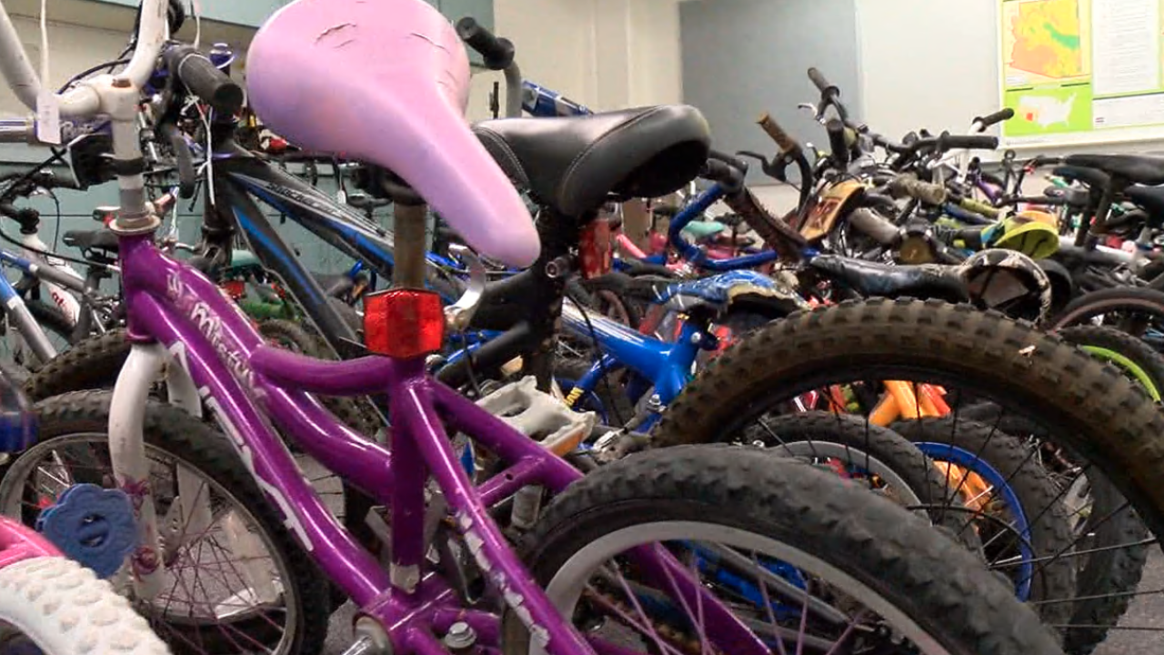 Bob’s Free Bikes refurbishes old bikes for children in need
